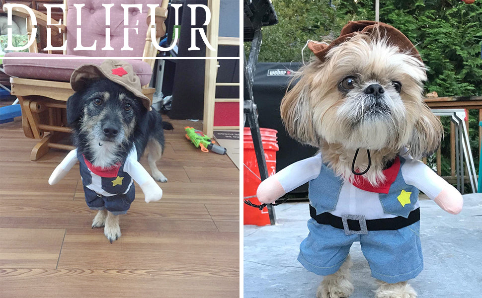 Kostium Szeryfa dla kota psa AKCESORIA HALLOWEEN